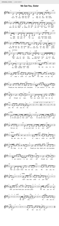 WE SEE YOU SISTER visual data 6