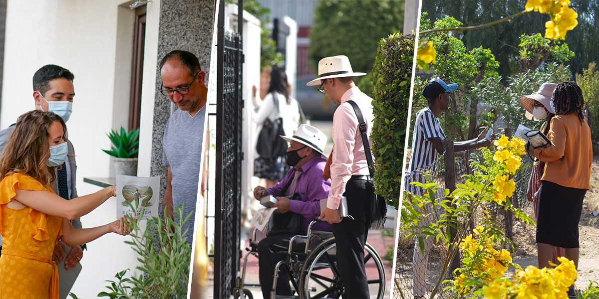 Los testigos de Jehová vuelven a predicar de casa en casa